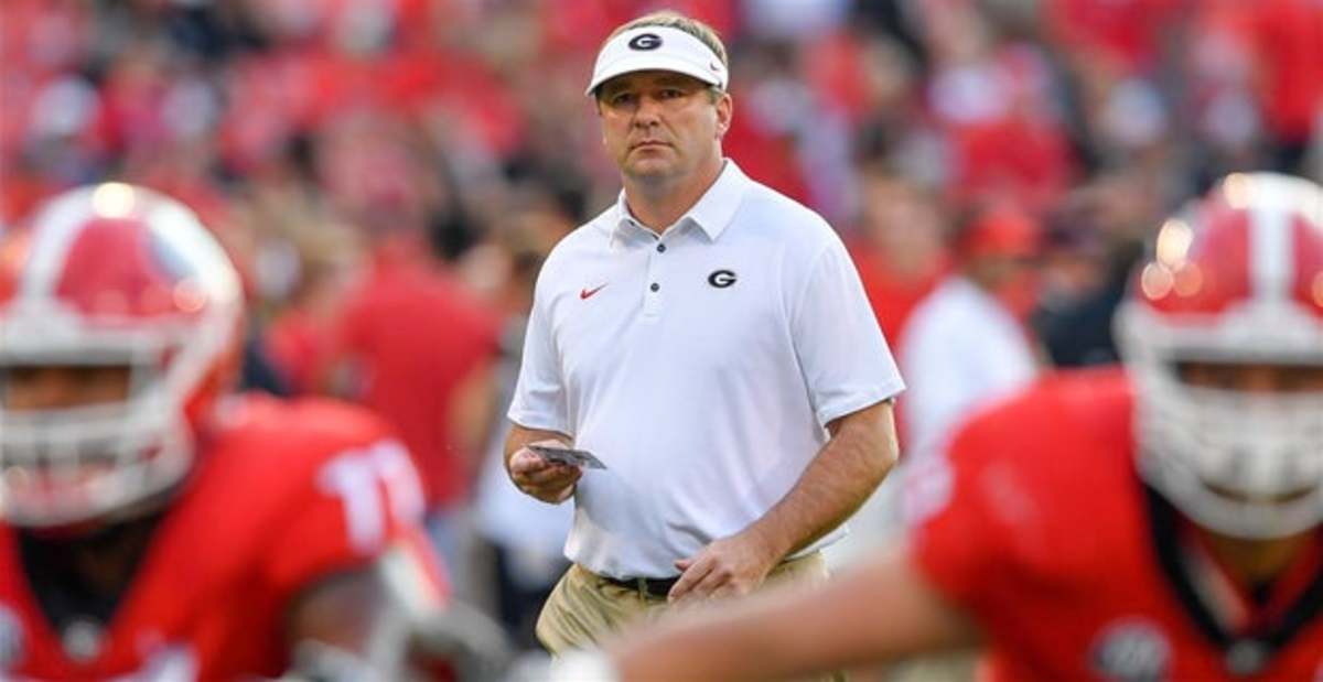 Georgia Bulldogs football coach Kirby Smart